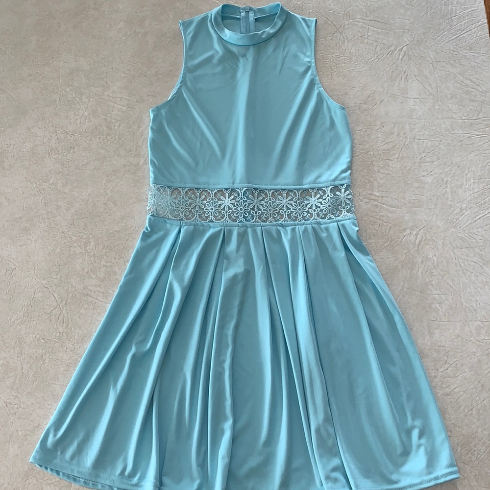 Blue Summer Dress - Picture 2 of 3